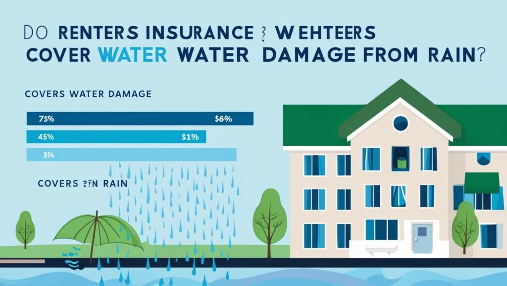 does renters insurance cover water damage from rain