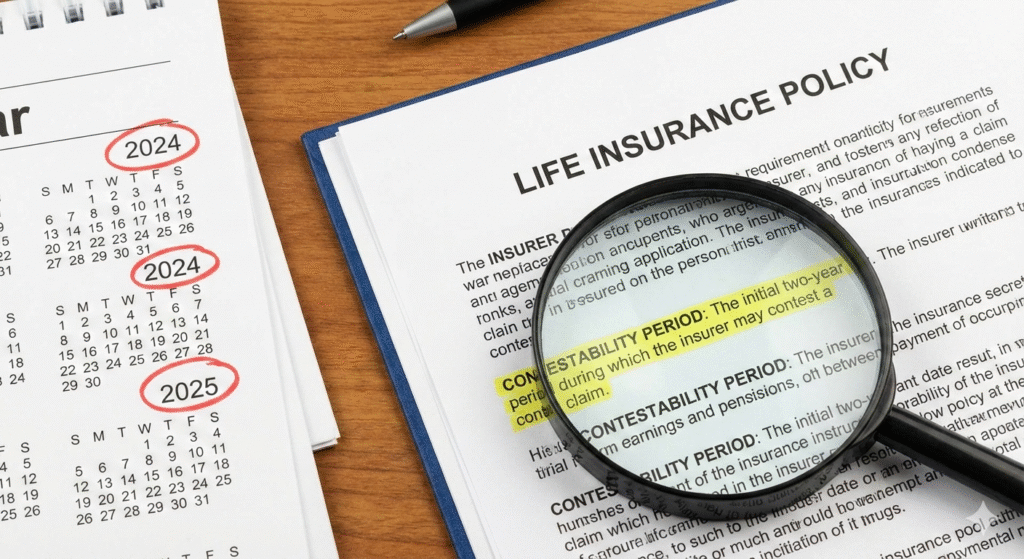 life insurance contestability period