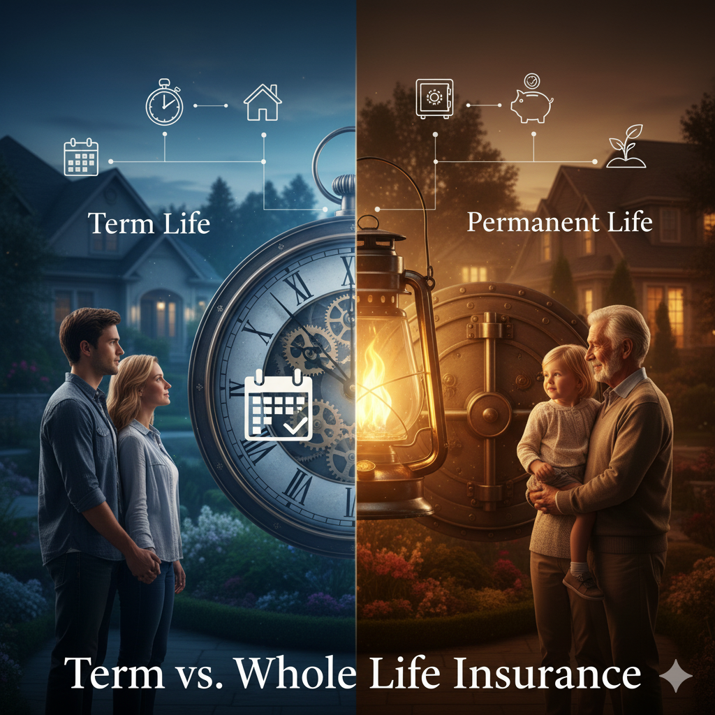 term vs whole life insurance