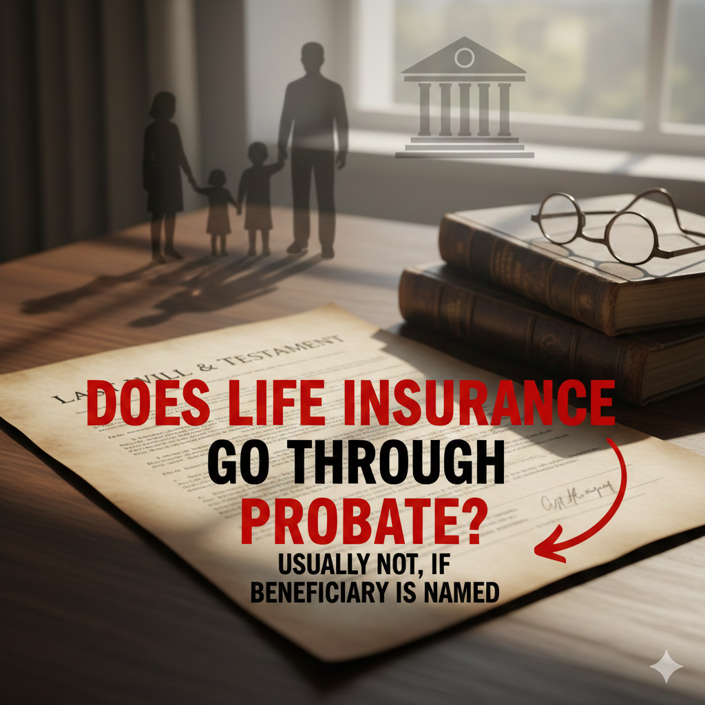Does life insurance go through probate